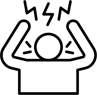 Manufacturing customer escalation icon representing dissatisfied customers and complaints.
